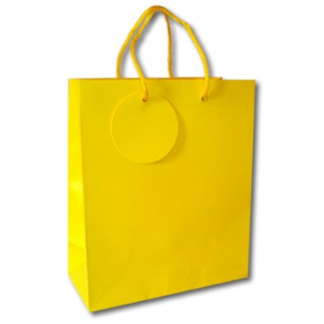 Medium Gift Bag - Yellow (WMGB-6477-3)